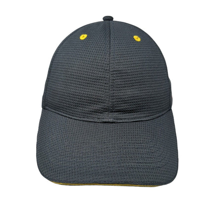 McDonald's Snapback Hat Blue One Size Adjustable Employee Crew Hat Blank