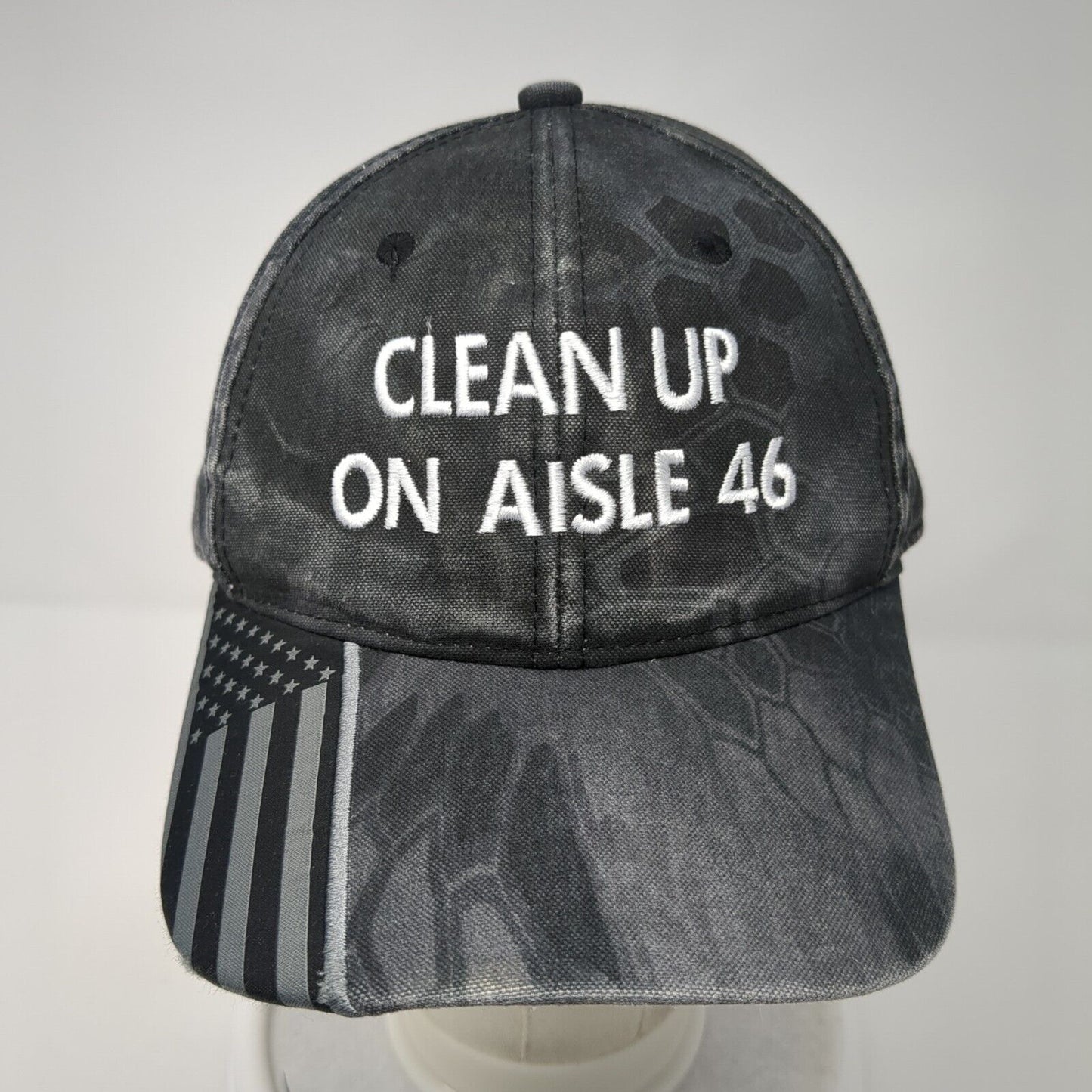 Clean Up On Aisle 46 Slideback Hat Camo One Size Kryptek Outdoor Cap