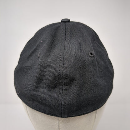 PH Fitted Hat Black Size 7 Lightweight Embroidered 6 Panel AOF515 Richardson