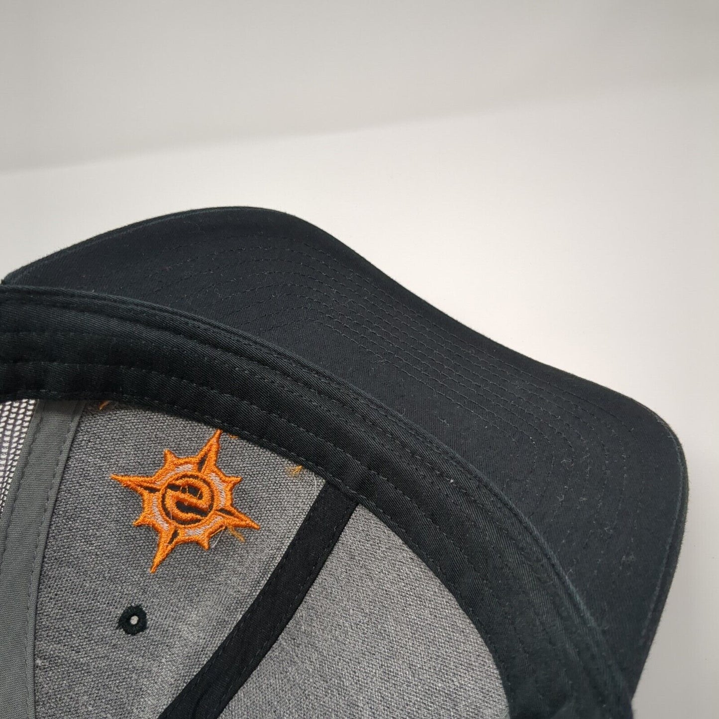 Sync Vans Snapback Trucker Hat Black One Size Mesh Back Richardson