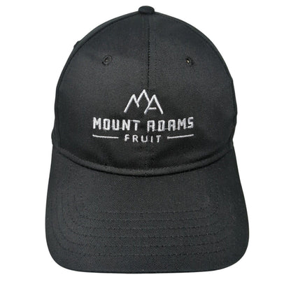 Mount Adams Fruit Snapback Hat Black One Size Embroidered 6 Panel Otto