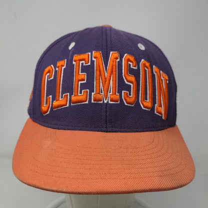 Zephyr Men's Snapback Hat Multicolor Clemson Tigers Embroidered Logo Pawprint