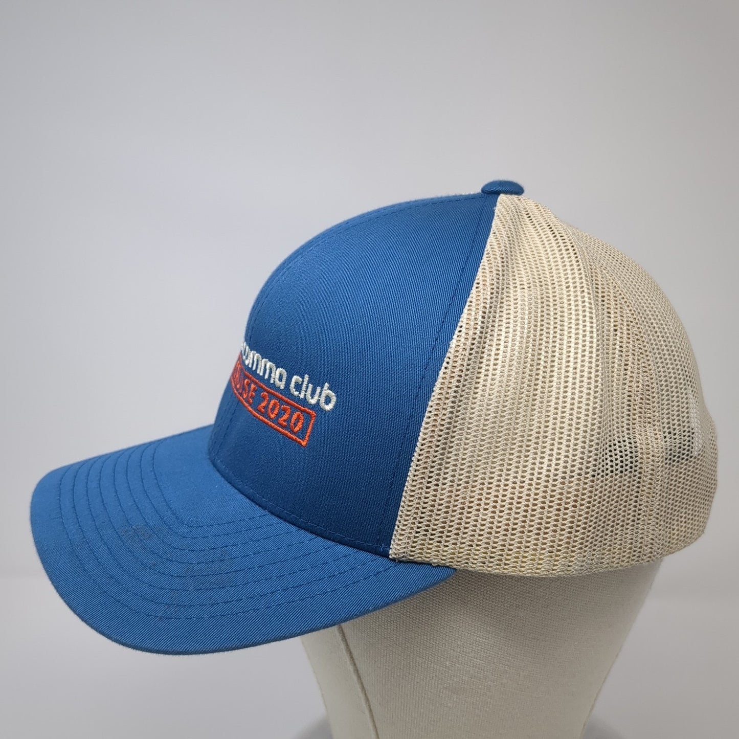 Two Comma Club Cruise 2020 Trucker Hat Blue One Size Adjustable Pacific Headwear