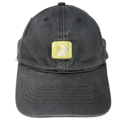 Louis Garneau Baseball Cap Gray One Size LG Logo Embroidered Cycling Fitted Hat