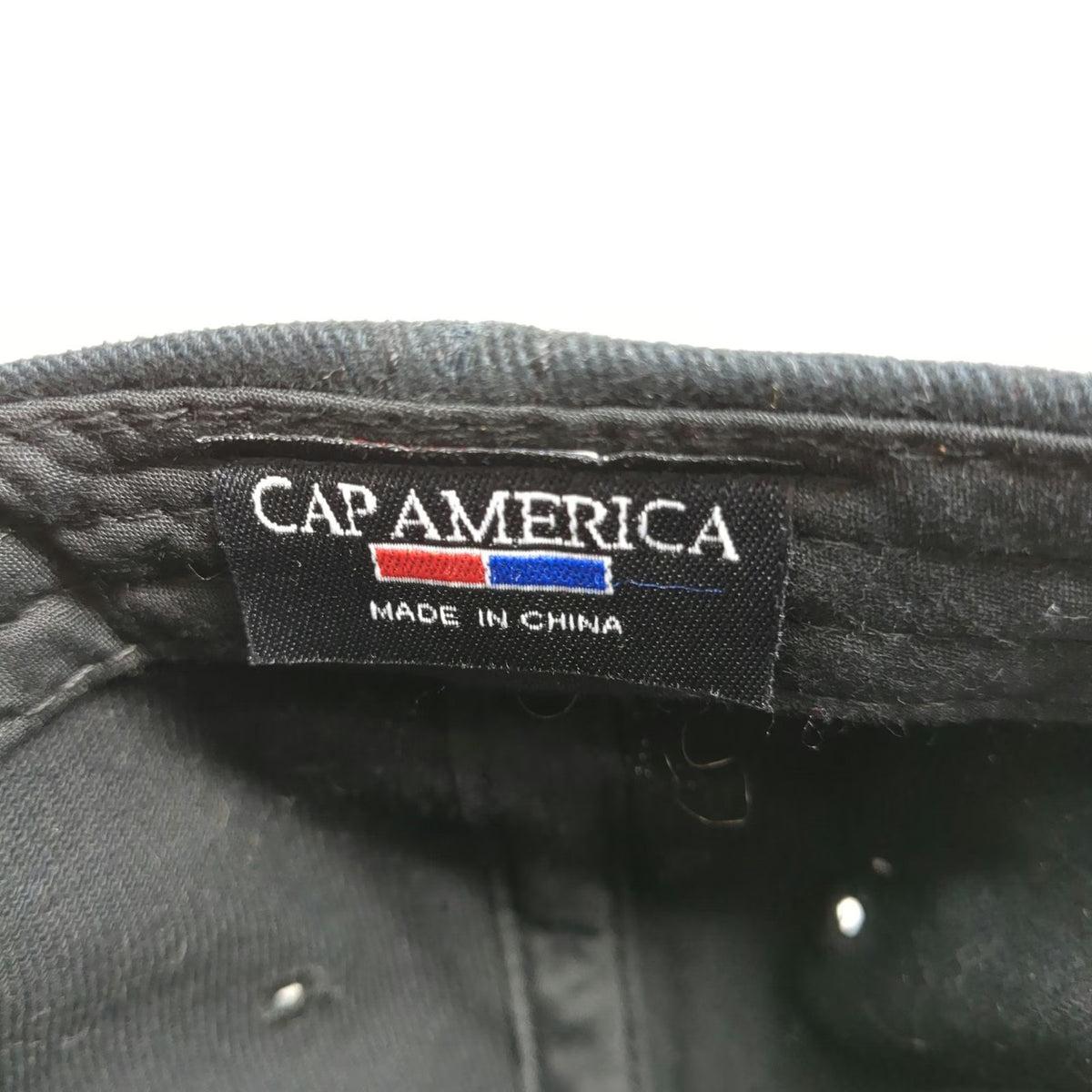 Cap America Grilla Grills Black Baseball Hat One Size Gorilla Logo Slideback