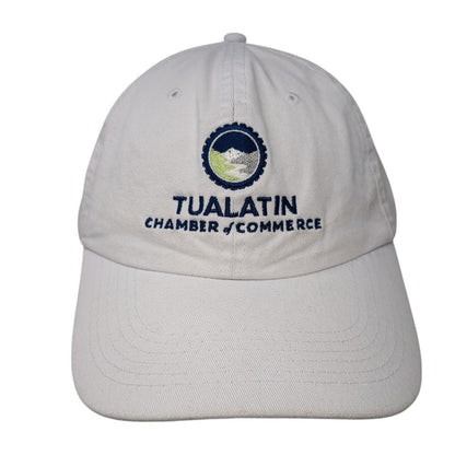 Tualatin Chamber of Commerce Slideback Hat White One Size Adjustable Apollo USA