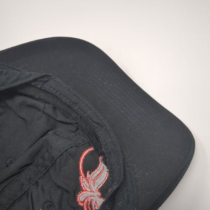 Image Solutions Baseball Cap Black One Size Adjustable Embroidered 6 Panel