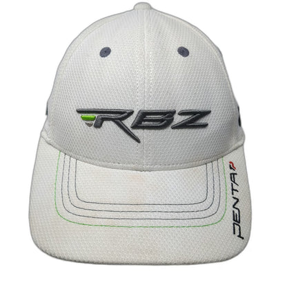 TaylorMade Baseball Cap White One Size RBZ Penta RocketBallz Golf Slideback Hat