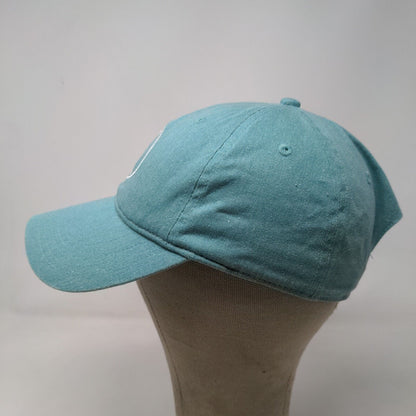 Comfort Colors Women's Slideback Hat Blue Embroidered Dog Mom St Louis Logo