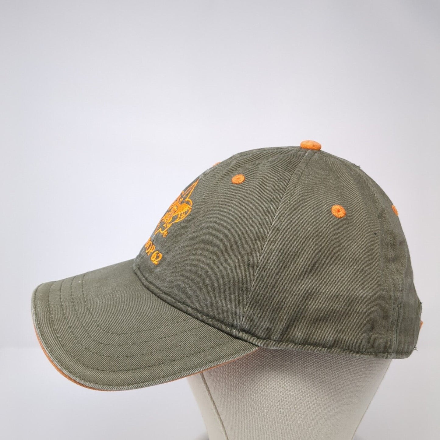 Troop 62 Slideback Hat Brown One Size Adjustable Embroidered Pukka