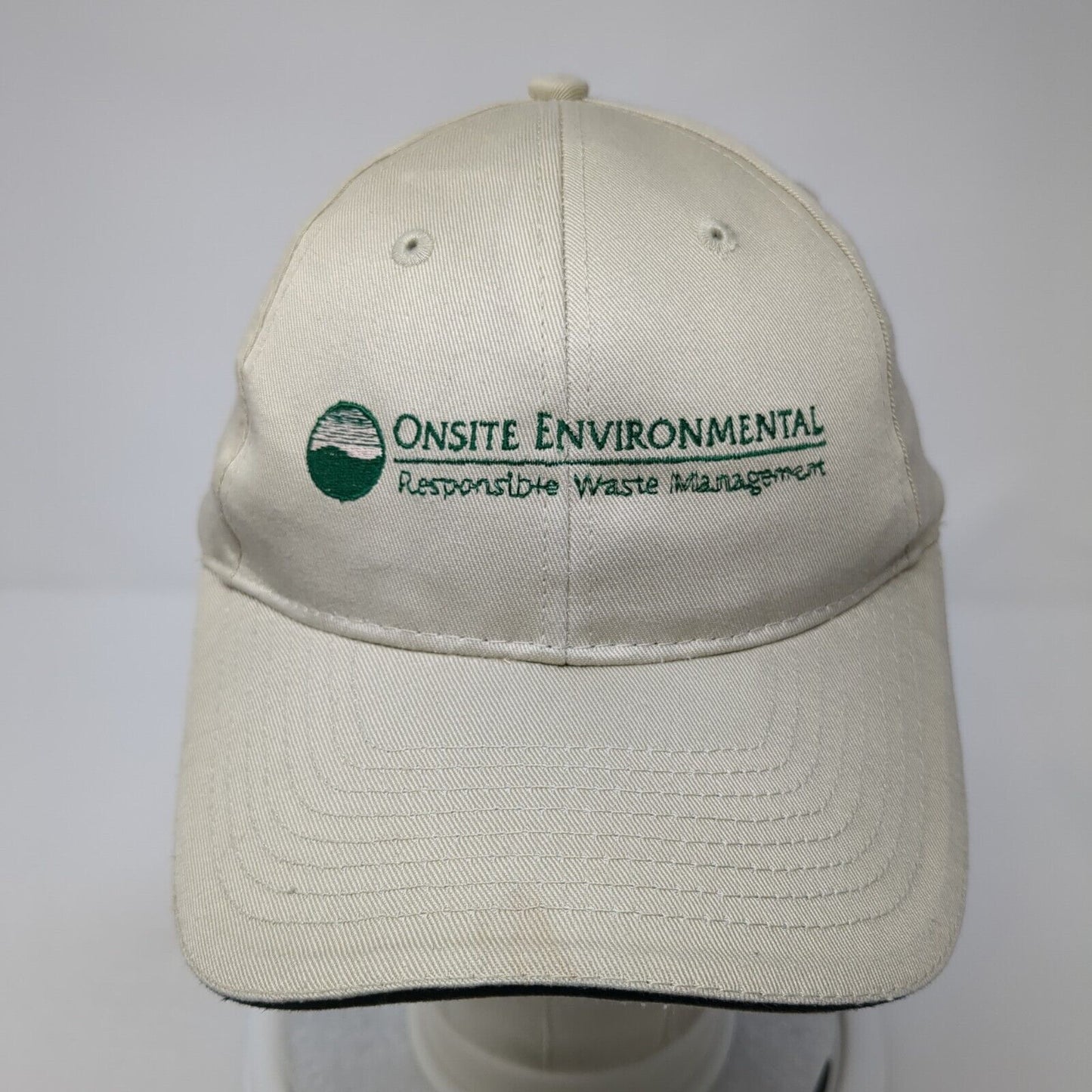 Onsite Environmental Responsible Waste Management Strapback Hat Tan One Size