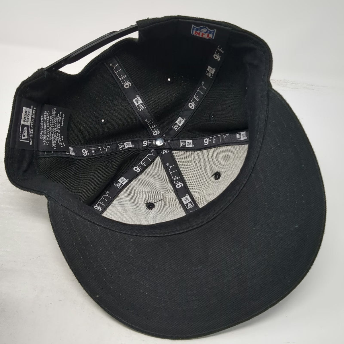 New Era NFL 2020 Draft Las Vegas Snapback Hat Black One Size OSFM Flat Brim