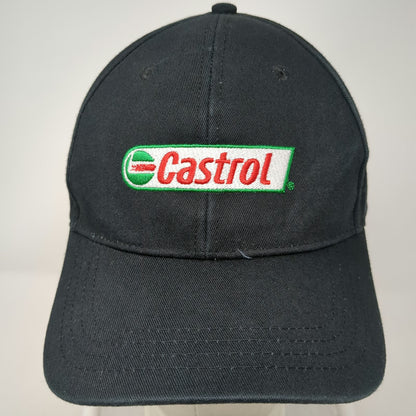 Castrol Logo Black Baseball Cap One Size Embroidered Strapback Cotton Hat