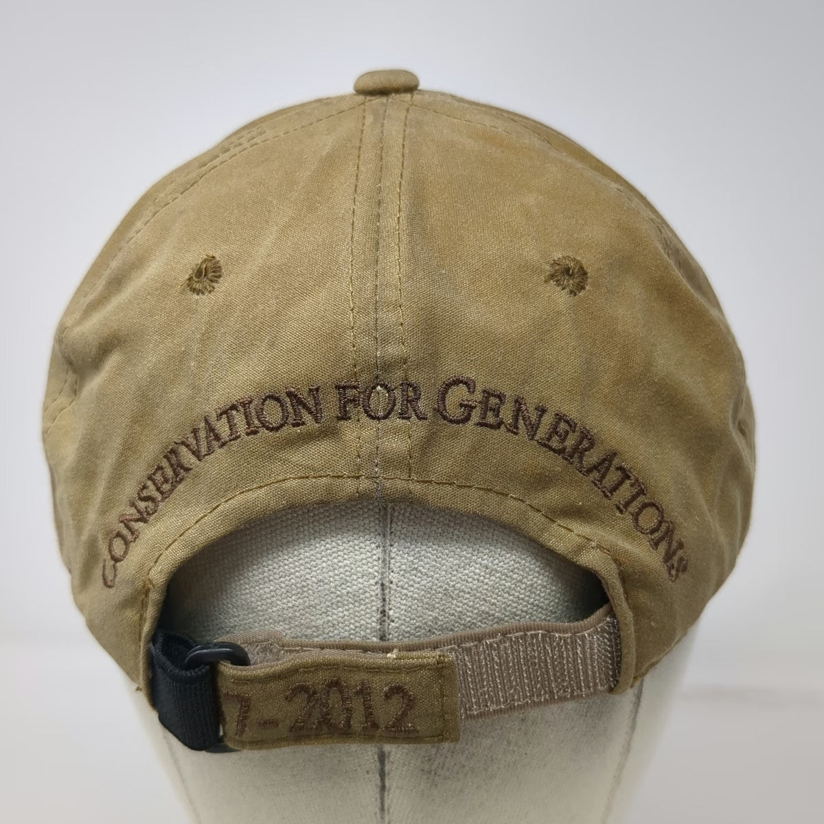 Outdoor Cap Ducks Unlimited Baseball Cap Brown One Size Strapback Logo Camo Hat