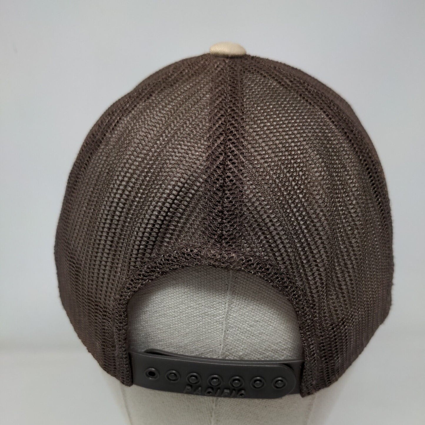 Florida Snapback Mesh Back Trucker Hat Tan One Size Pacific Headwear