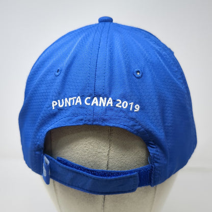 Cap America Club Core MED Punta Cana 2019 Blue OSFM Baseball Cap Hat Textured