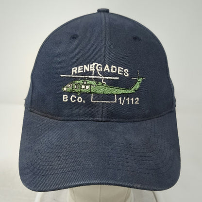 Falcon Baseball Cap Blue One Size Slideback Renegades Helicopter B Co 1/112 Hat