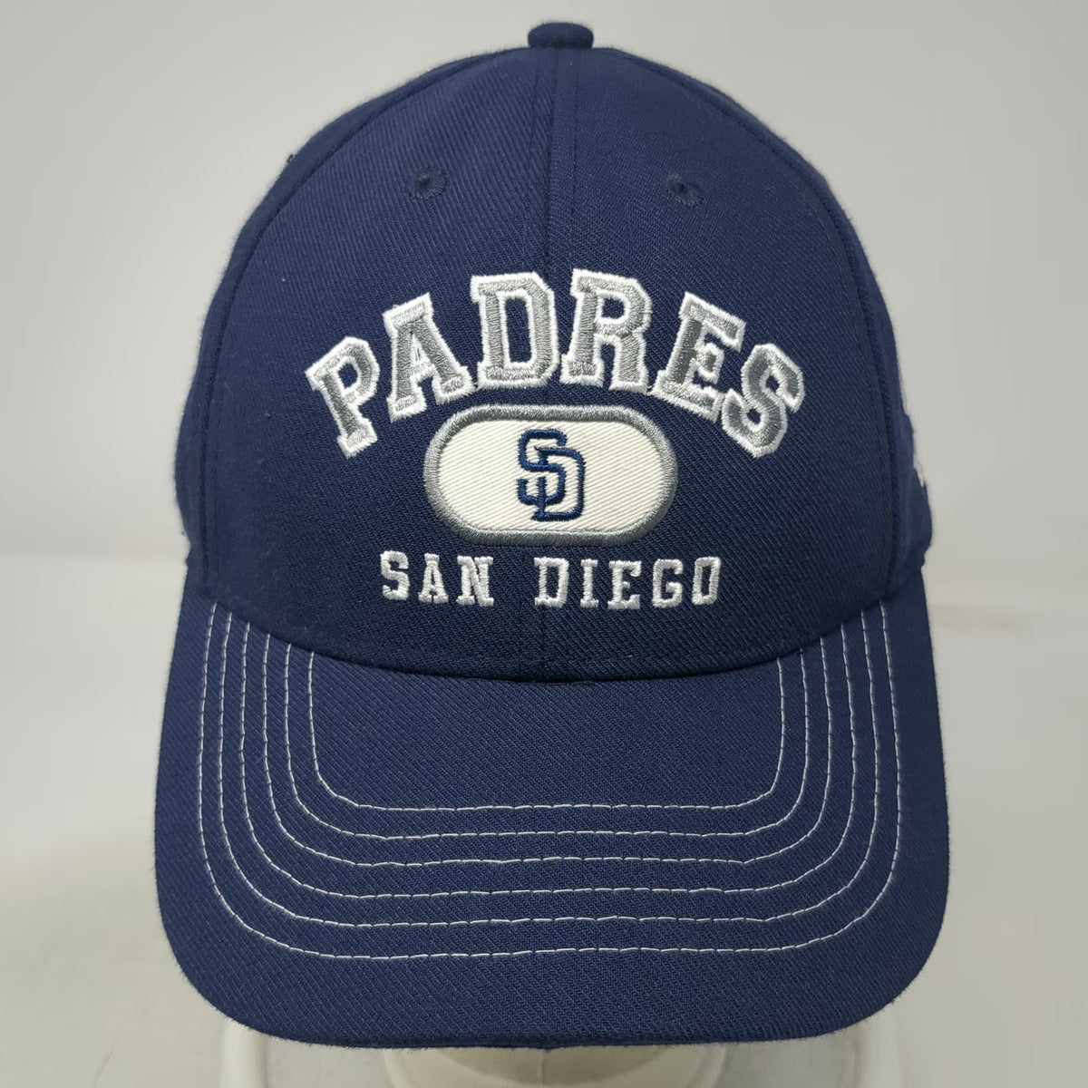 San Diego Padres MLB Fan Favorite Baseball Cap Blue OSFM Adjustable Strap Hat