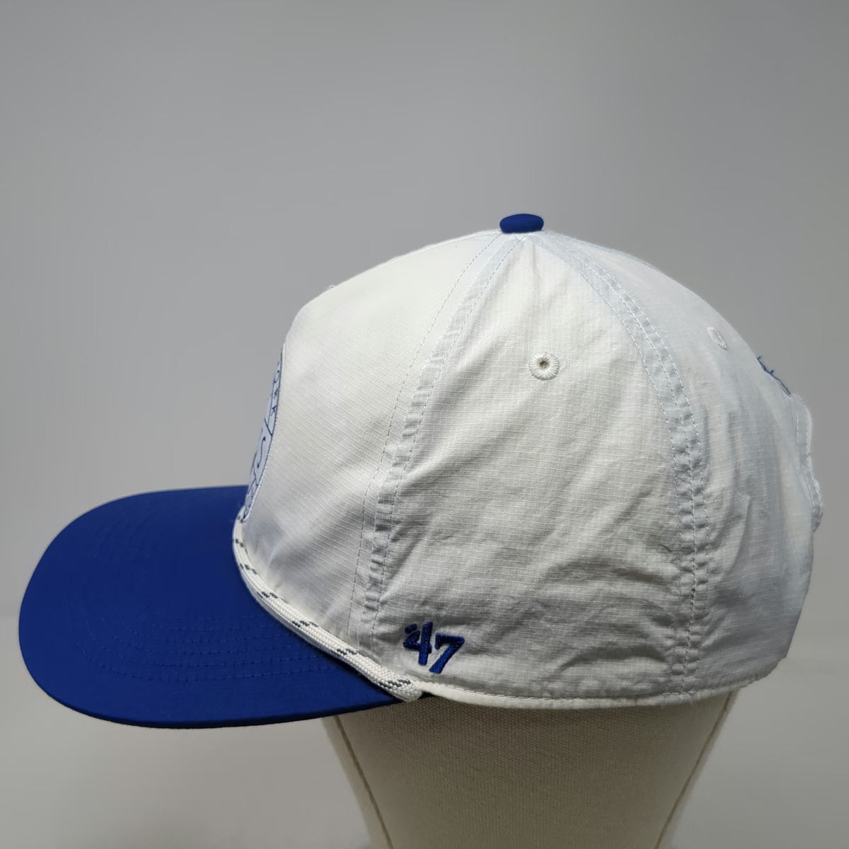 New York Giants NFL '47 5 Panel White Blue One Size Nylon Rope Snapback Hat