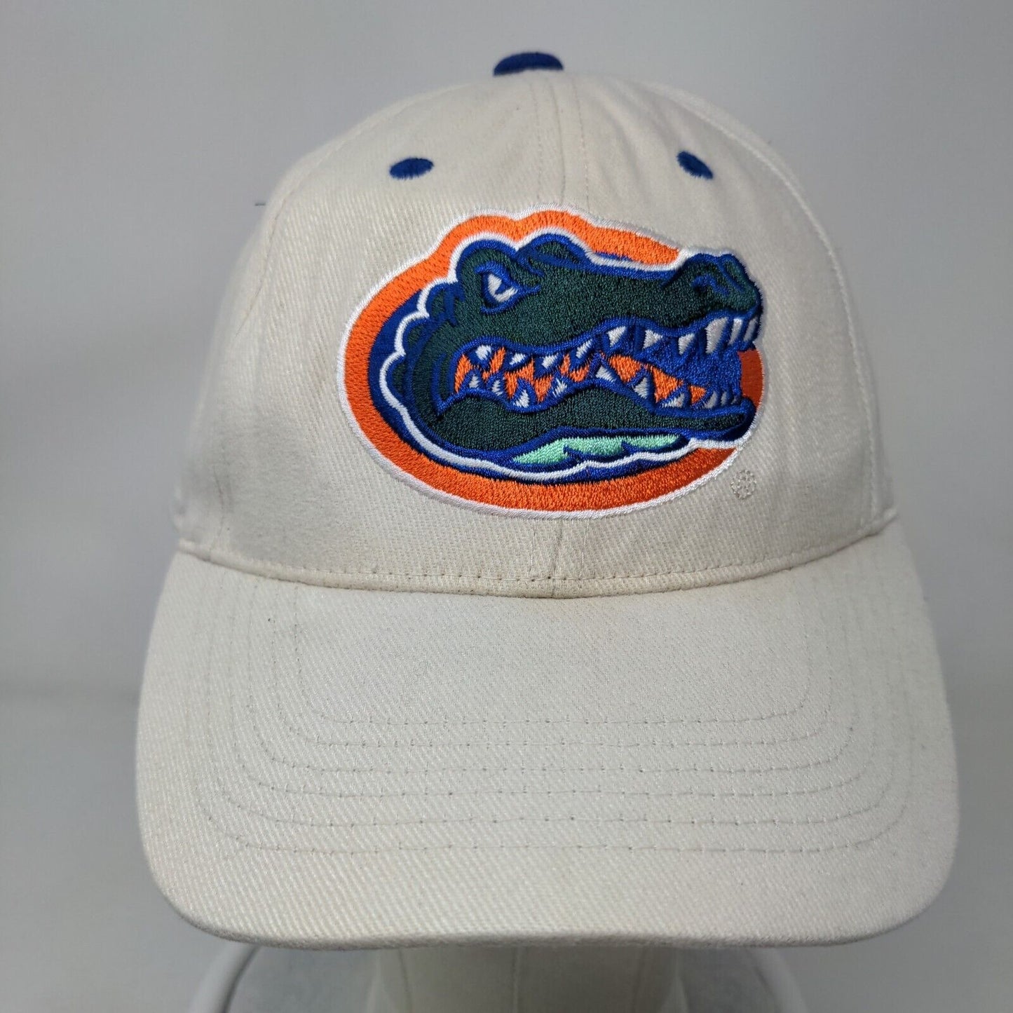 Florida Gators NCAA Strapback Hat Tan Embroidered Logo Captivating Headgear