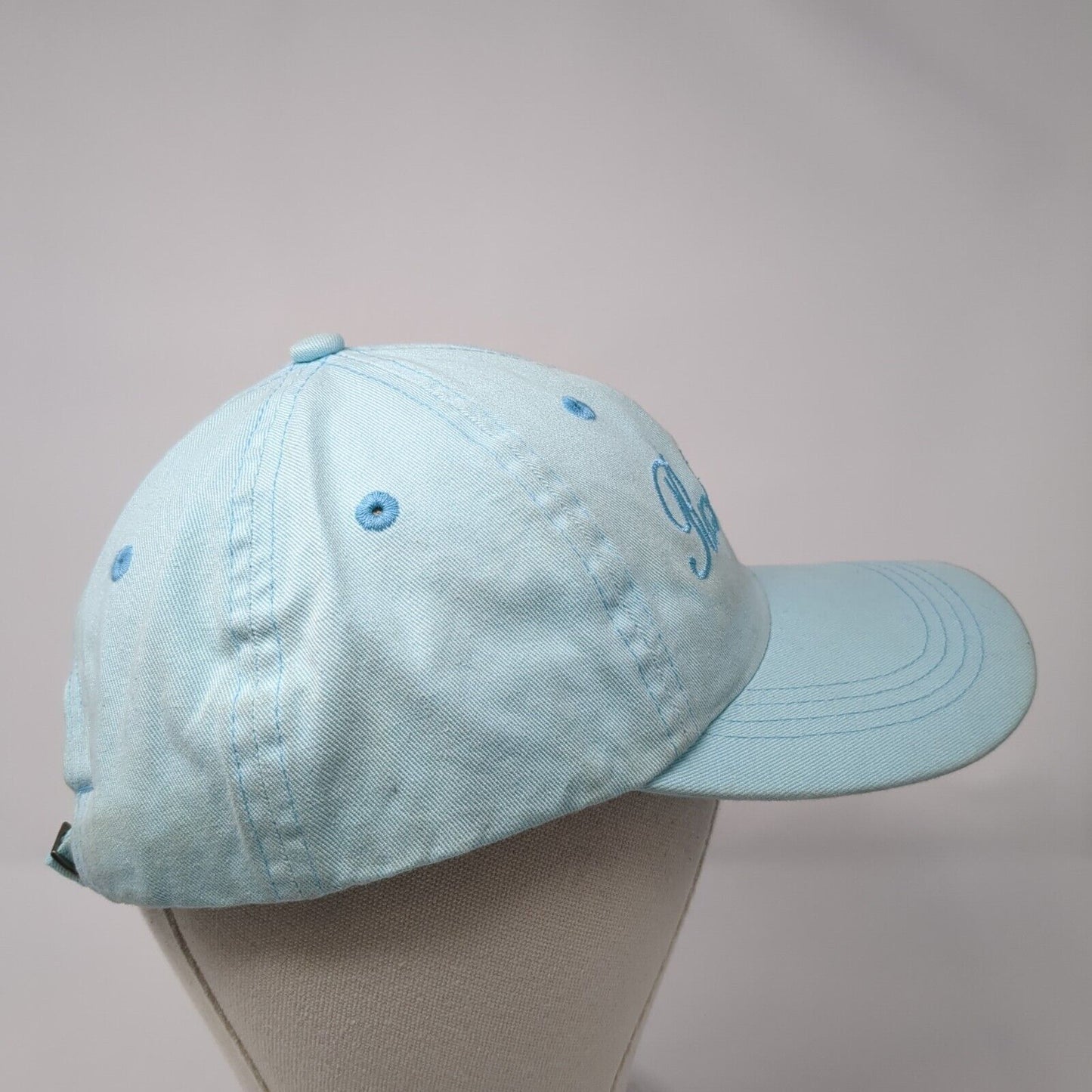 Roche Harbor Slideback Hat Blue One Size Adjustable Embroidered Gear For Sports