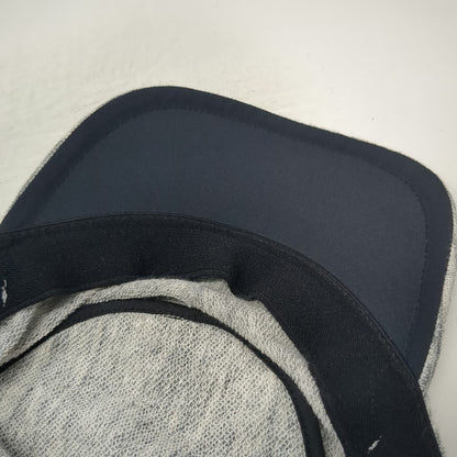 Under Armour Army Cap Gray One Size Heathered Fabric Metal Logo Strapback Hat