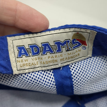 Adams Blue Baseball Cap One Size BASF Chemetall Chemistry Corporate Logo Hat