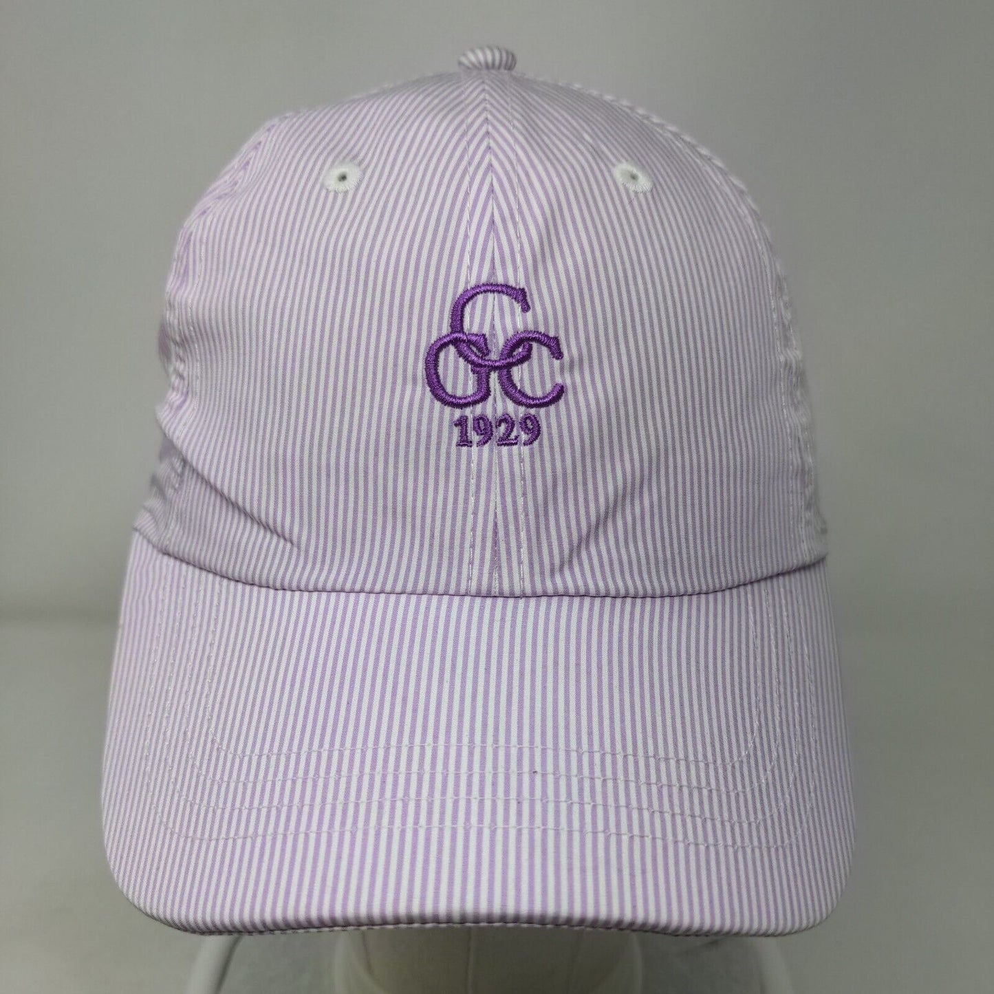 CGC 1929 Slideback Hat Multicolor Small Fit Adjustable Striped Embroidered