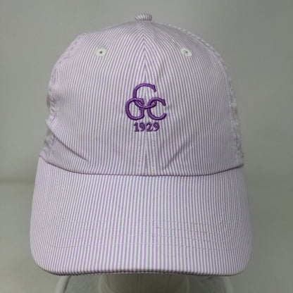 CGC 1929 Slideback Hat Multicolor Small Fit Adjustable Striped Embroidered