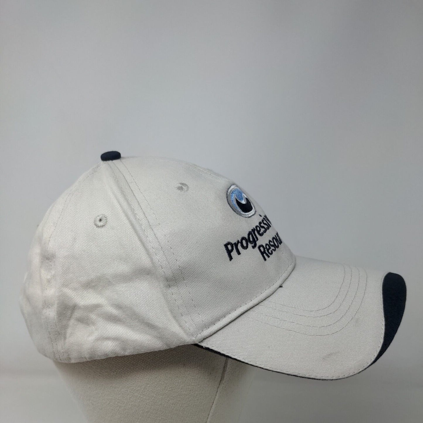 Progressive Water Resources Strapback Hat Cream OSFA 6 Panel Hit Wear