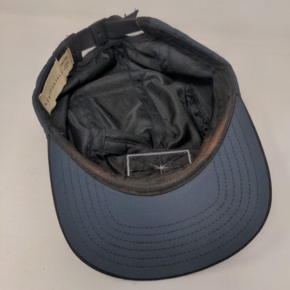 Aero NY87 Strapback Hat 5 Panel Cap Black One Size Adjustable Embroidered