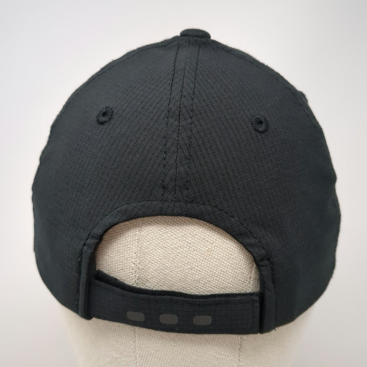 OGIO Baseball Cap Black One Size Performance Polyester Strapback Realty Logo Hat