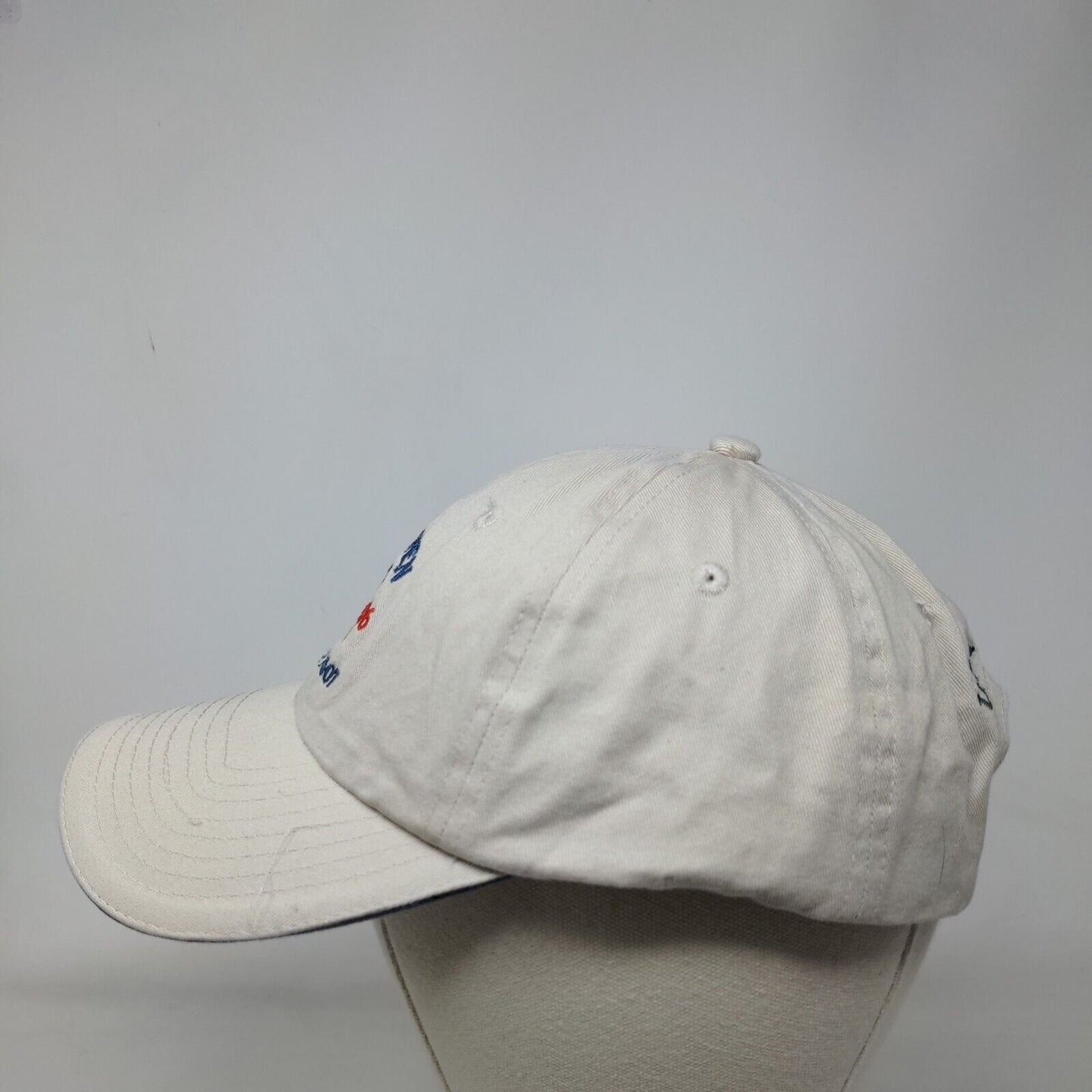 US Open 2006 Winged Foot Slideback Hat Tan One Size Embroidered USGA Member