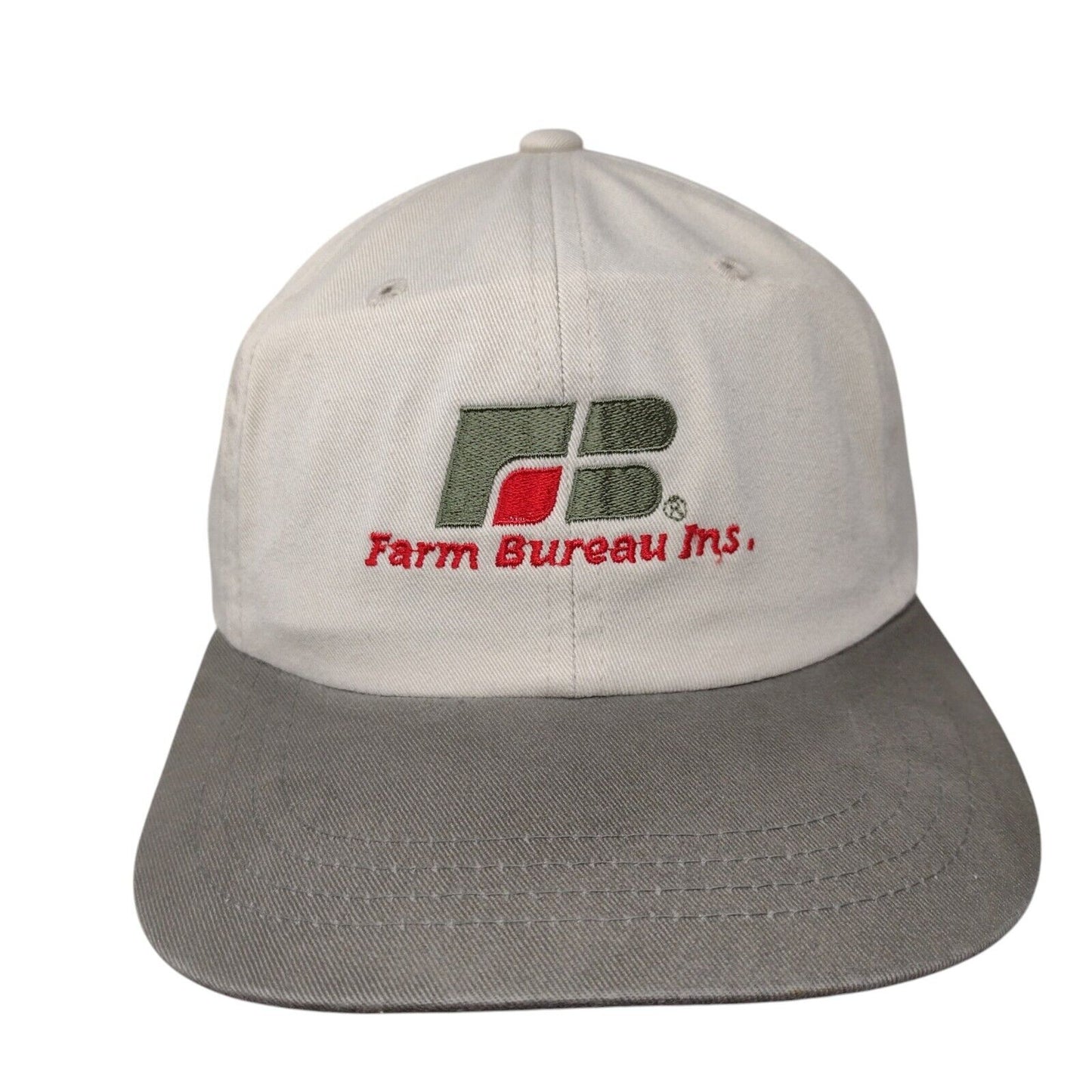 Farm Bureau Ins. Slideback Hat Multicolor One Size Adjustable 6 Panel Imperial