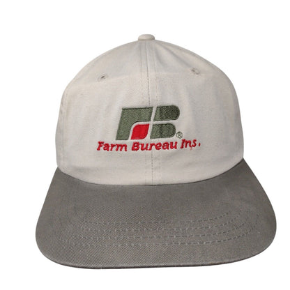 Farm Bureau Ins. Slideback Hat Multicolor One Size Adjustable 6 Panel Imperial