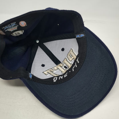 Top of the World Pittsburgh Panthers NCAA Cap Blue M Stretch Fit One-Fit Hat