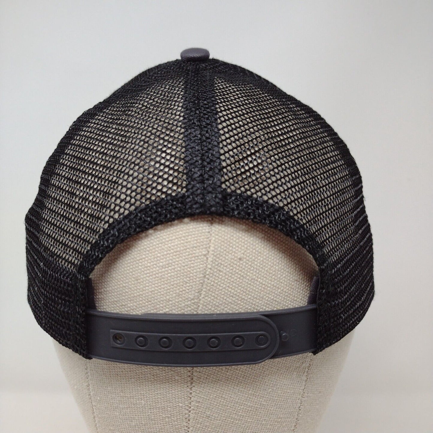 Ahead Snapback Mesh Back Trucker Hat Multicolor OSFA Mid Fit Striped