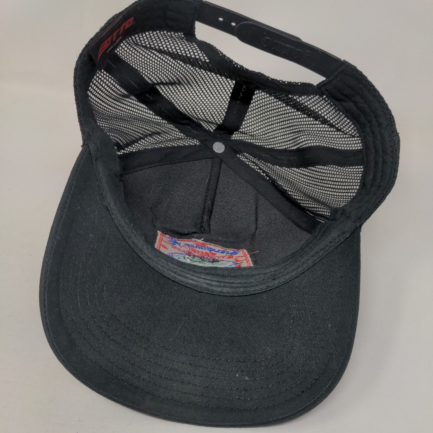 Welcome To Camp Crystal Lake Snapback Mesh Back Trucker Hat Black OSFM