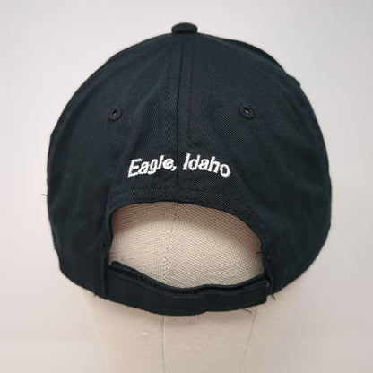Duck Alley Derby Eagle Idaho Strapback Hat Black One Size Adjustable Otto