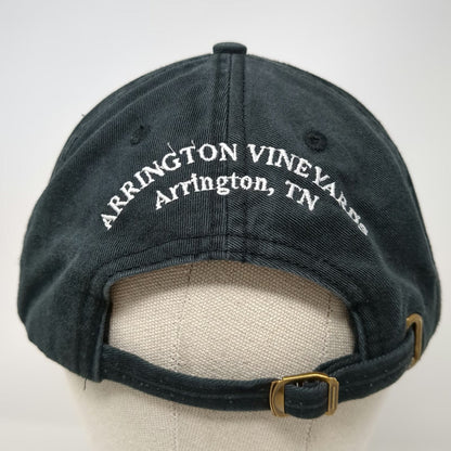 Alternative Baseball Cap Black One Size Arrington Vineyards Tennessee Cotton Hat