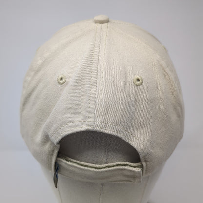 Oaks Christian Strapback Hat Beige One Size Adjustable Pacific Headwear