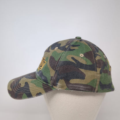 O'Reilly Auto Parts Strapback Baseball Cap Multicolor OS Adjustable Camouflage