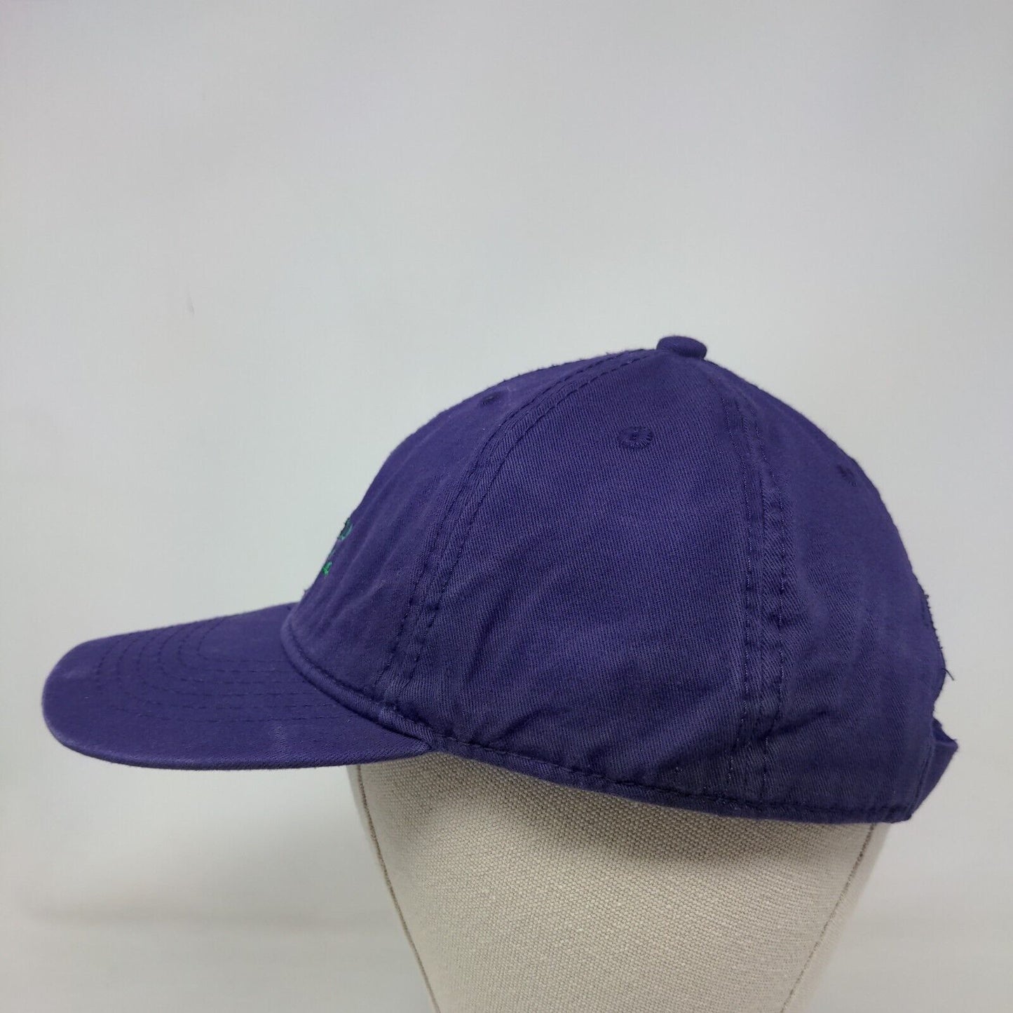 Baa Haba Malne Adult Strapback Hat Purple One Size Adjustable Embroidered