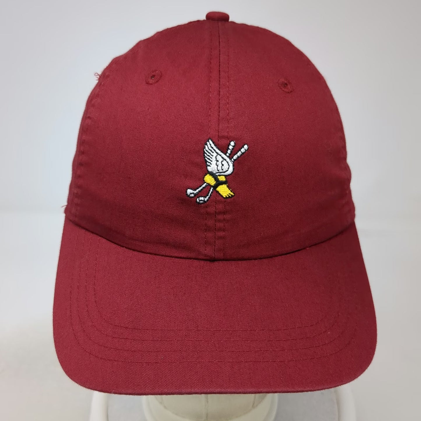 Ahead Baseball Cap Red One Size Winged Foot Golf HSBC Premier Cotton Hat