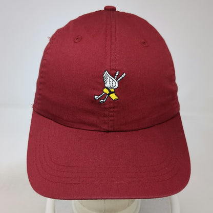Ahead Baseball Cap Red One Size Winged Foot Golf HSBC Premier Cotton Hat
