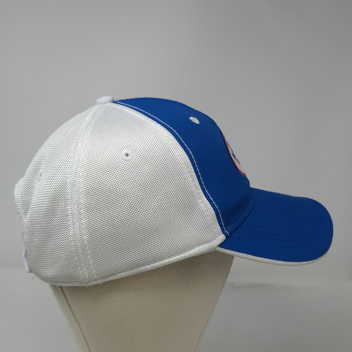 Ahead Baseball Cap Blue One Size Carnival Miracle Logo Mesh Back Adjustable Hat