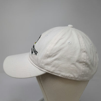 Port Company Baseball Cap White One Size Strapback PGIM Fixed Income Cotton Hat
