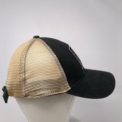 RMEF Team Elk Volunteer Slideback Trucker Hat Black One Size Mesh Back