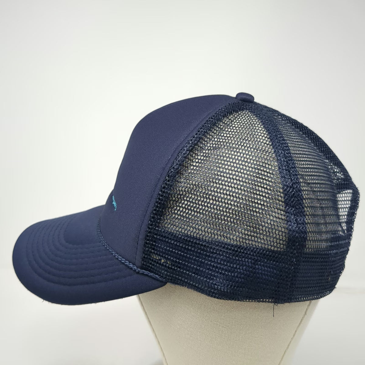 Otto Trucker Hat Blue One Size Idaho Power Idacorp Mountain Mesh Snapback