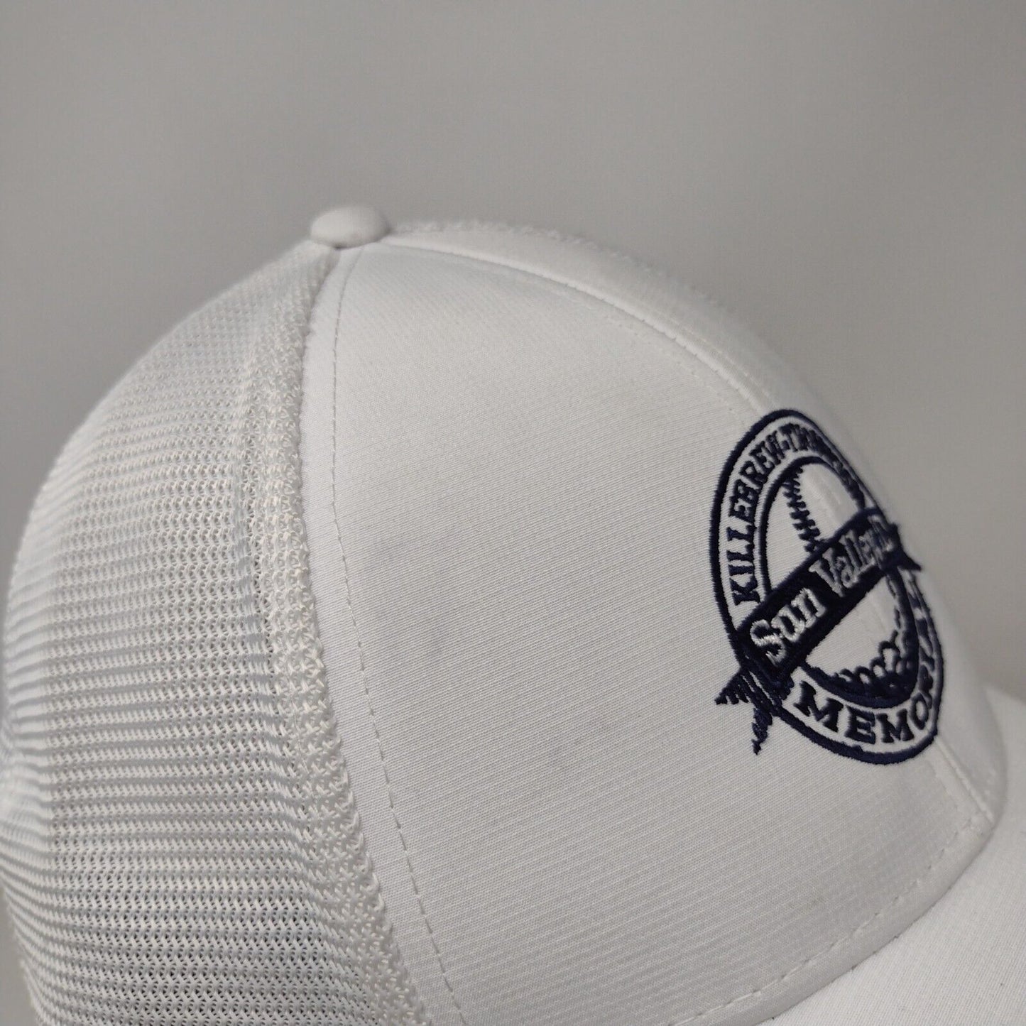 Sun Valley ID Killebrew Thompson Memorial Trucker Hat White OS 6 Panel Johnnie-O